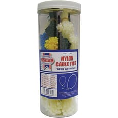 Faithfull Assorted Barrel Cable Ties