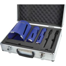 Faithfull 7 Piece Diamond Core Drill Set