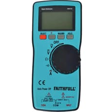 Faithfull EM3722 Auto Range Digital Multimeter