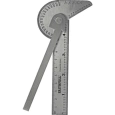 Faithfull Multi Purpose Angle Protractor