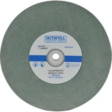 Faithfull Green Silicone Carbide Grinding Wheel
