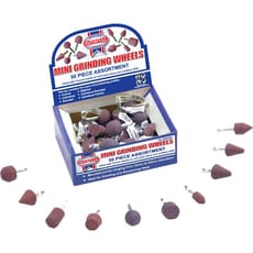 Faithfull 1/4" Shank Mini Grinding Wheel Assortment
