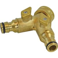 Faithfull 2 Way Shut Off Valve 
