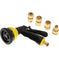Faithfull 5 Piece Garden Water Spray Gun Kit 