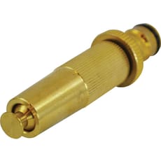 Faithfull Brass Garden Adjustable Spray Nozzle