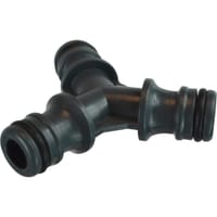 Faithfull Plastic Y Hose Connector 