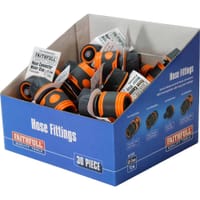 Faithfull Plastic Water Stop Hose Connector 