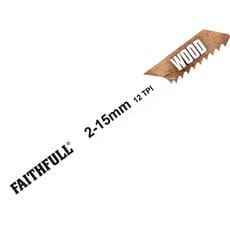 Faithfull T119B Wood Cutting Jigsaw Blades