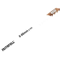 Faithfull T244D Wood Cutting Jigsaw Blades