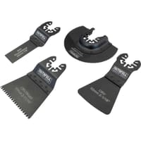 Faithfull 4 Piece OIS Oscillating Multi Tool Flooring Accessory Set 