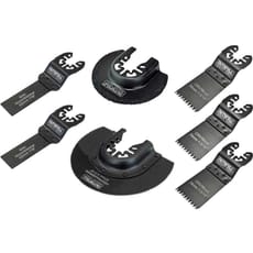 Faithfull 7 Piece OIS Oscillating Multi Tool Blade Set
