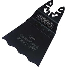 Faithfull MFSER68 Serrated Wavy Edge OIS Oscillating Multi Tool Plunge Saw Blade