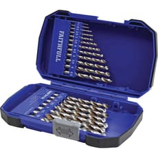 Faithfull 19 Piece HSSE M35 Cobalt Drill Bit Set Metric