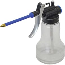 Faithfull Transparent Plastic Oil Can