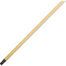 Faithfull 48" Wooden Broom Handle Threaded End