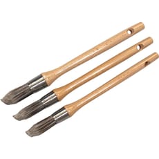 Faithfull 3 Piece Pointed Synthetic Paint Brush Set