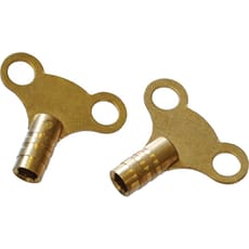 Faithfull Brass Radiator Keys