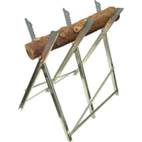 Faithfull Folding Galvanised Log Saw Horse 