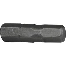 Faithfull Hexagon S2 Grade Steel Screwdriver Bits