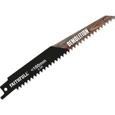 Faithfull S1111DF Wood and Metal Cutting Reciprocating Sabre Saw Blades