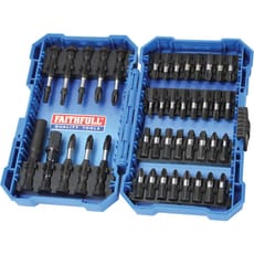 Faithfull 42 Piece Impact Screwdriver Bit Set
