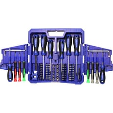 Faithfull 63 Piece Fold Out Screwdriver and Bit Set