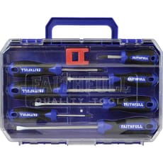 Faithfull 7 Piece Screwdriver Set and Magnetizer