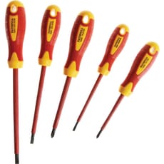 Faithfull 5 Piece VDE Insulated Screwdriver Set