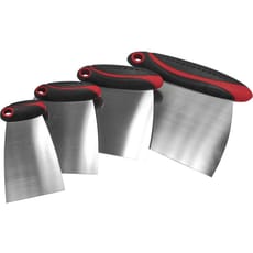 Faithfull 4 Piece Stainless Steel Filler and Spreader Set