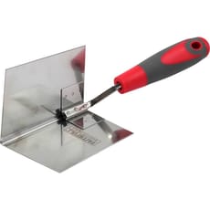 Faithfull Soft Grip Stainless Steel Internal Corner Trowel