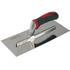 Faithfull Soft Grip Stainless Steel Plasterers Trowel