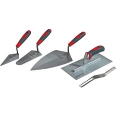 Faithfull 5 Piece Soft Grip Trowel Set