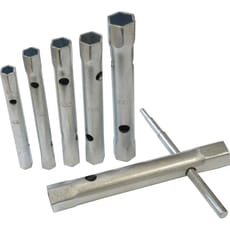 Faithfull 6 Piece Box Spanner Set Metric
