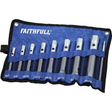 Faithfull 8 Piece Box Spanner Set in Roll