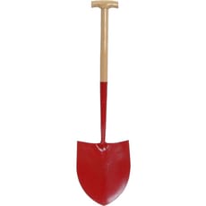 Faithfull Solid Socket Shovel Round