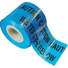 Faithfull Water Pipe Warning Tape
