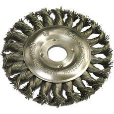 Faithfull Flat Twist Knot Wire Wheel Brush