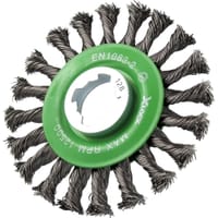 Faithfull X Lock Conical 0.5mm Stainless Steel Wire Brush 