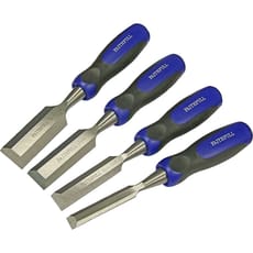 Faithfull 4 Piece Bevel Edge Butt Wood Chisel Set