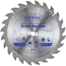 Faithfull TCT Cordless Circular Trimsaw Blade