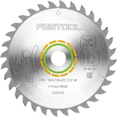 Festool Fine Tooth Wood Cutting Circular Saw Blade 