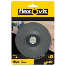 Flexovit 125mm Backing Pad for Drills