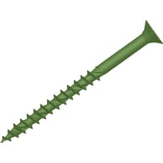 Forgefix Countersunk Torx Decking Screws Green