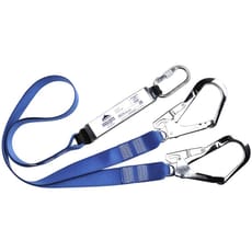 Portwest Shock Absorbing Double Webbing Lanyard
