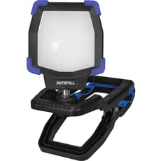 Faithfull 30w Power Plus Rechargeable LED Clip Light