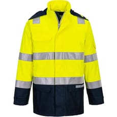 Bizflame Rain Hi Vis Waterproof Light Arc Jacket