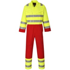 BizFlame Mens Pro Flame Resistant Services Coverall