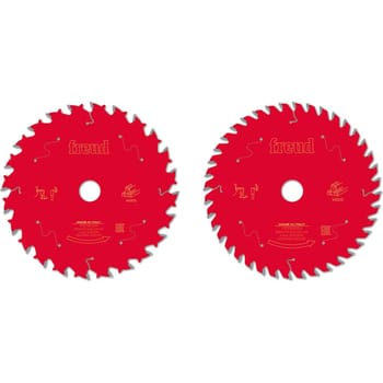 Freud PRO 2 Piece 165mm Cordless Circular Saw Blade Set