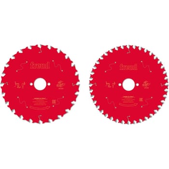 Freud PRO 2 Piece 190mm Circular Saw Blade Set