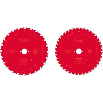 Freud PRO 2 Piece 250mm Circular Saw Blade Set